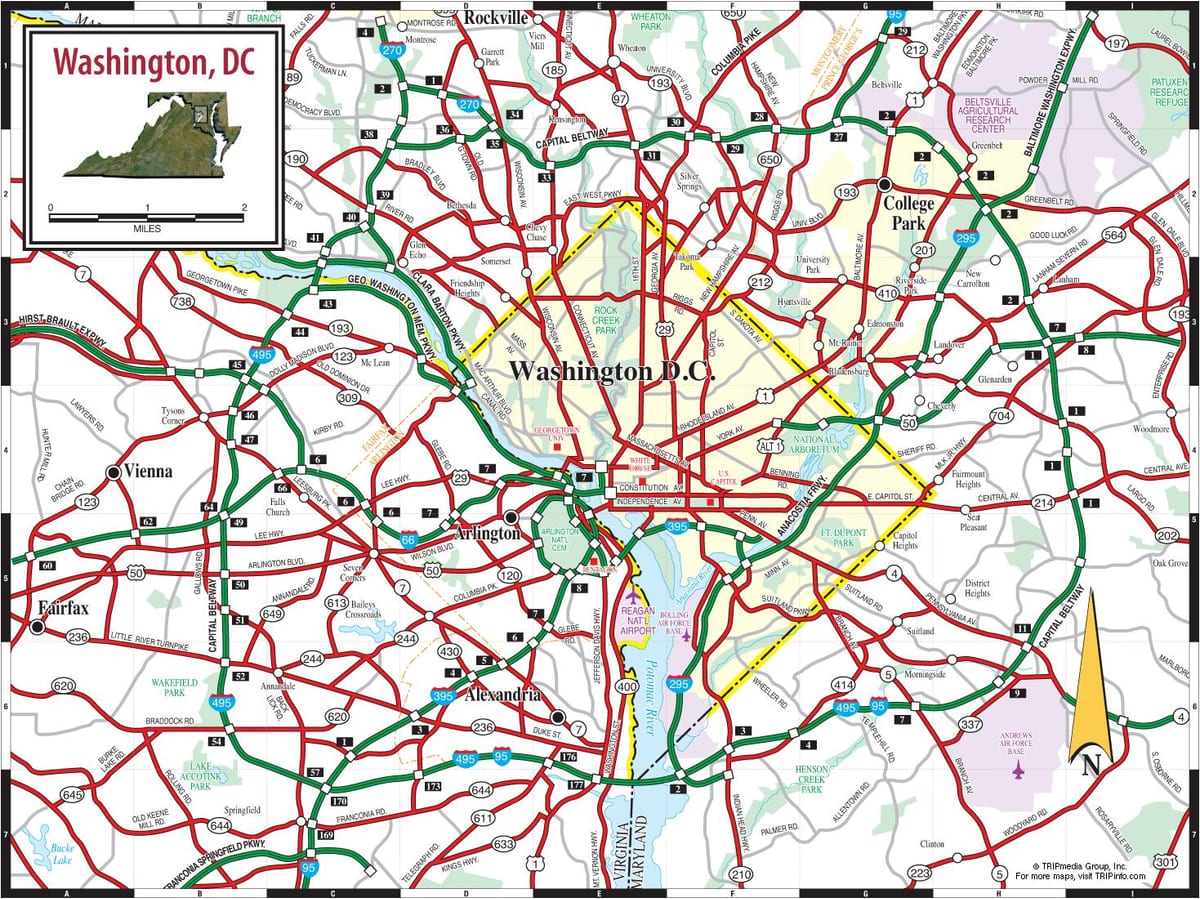 washington dc tunnelbana karta street overlay