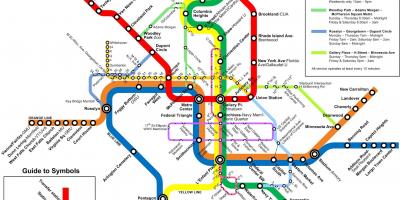 Washington metro bus karta