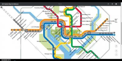 Dc metro resa karta